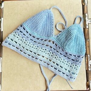 Handmade crotchet bra top